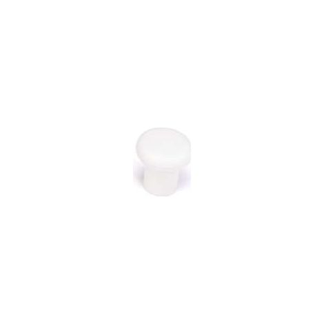 Pomolo plastica bianco 15mm