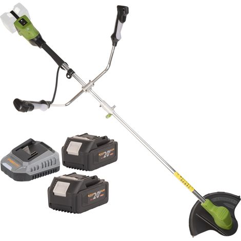 Decespugliatore a batteria Procraft PTA40 40 V (2x 20 V) 300 mm brushless + 2x batteria 4,0 Ah + caricabatteria