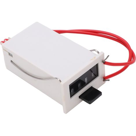 Compteur électromagnétique numérique industriel précis à 4 chiffres, 220 V CA (1/5)