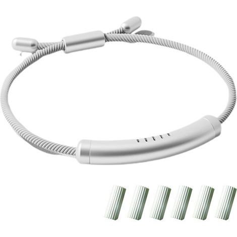 Bracelet Anti-Moustiques Réglable avec 6 Recharges - Huiles Essentielles pour Enfants et Adultes - Intérieur, Extérieur, Voyage (1/5)