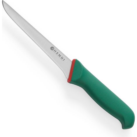 Coltello da macellaio Green Line per disossare, lunghezza 380 mm - Hendi 843994