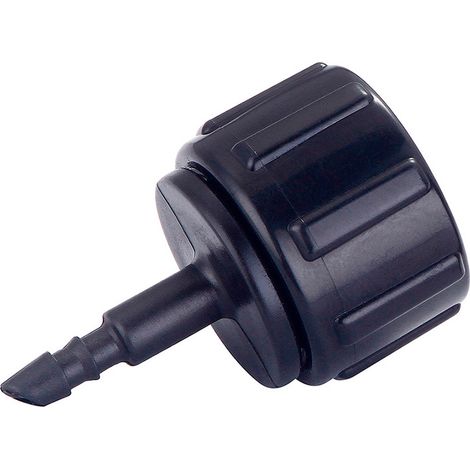 Adaptador rosca hembra ¾ pulg para tuberia ø4 mm