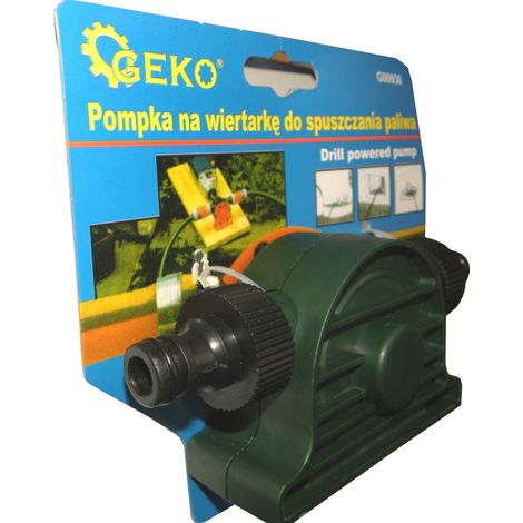 Pompka na wiertarkę do spuszczania paliwa