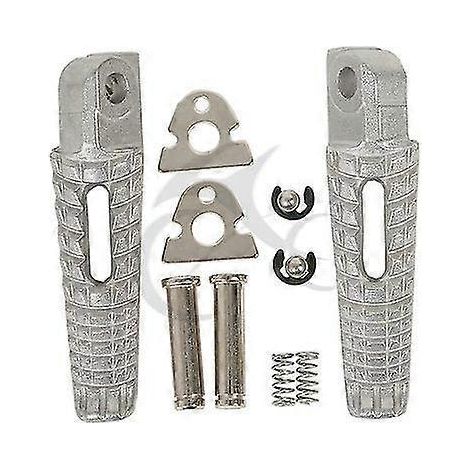 Motorrad-Fußrasten hinten für Suzuki GSX-R 600, GSX-R 750 (2006–2020), GSX-R 1000 (2005–2020), Bking (2008–2013) – Silber (1/5)