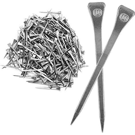 250 PIÈCES E6 Clavo de Herradura Clavija de Acero para Casco Que Asegura Firmemente el Accesorio de Herramienta de Caballo 250PCS E6 (1/5)