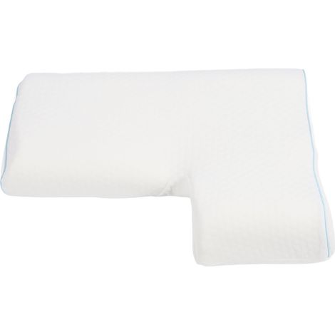 Oreiller câlin couple anti pression main rebond lent mémoire forme dormeur côté avec trou bras de couples amoureux gauche (1/5)