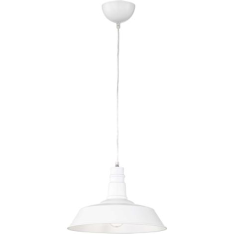 LAMPADA SOSP WILL METALLO D 36 CM BIANCO