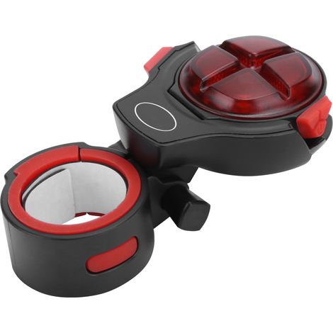 Feu arrière de vélo à induction, rechargeable par USB, étanche, avec LED de signalisation pour la conduite de nuit (1/5)