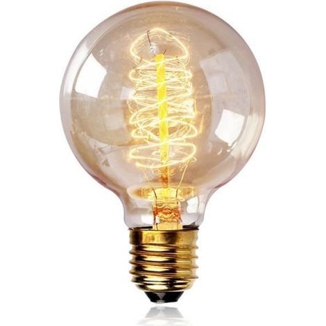 G80 40W E27 Glühlampe - Edison - Gelb - Energieklasse A+ (1/4)