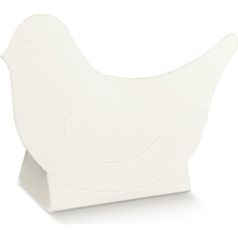 Scotton Scatola Uccellino 60 x 35 x 90 Mm Bianco 10 Pz
