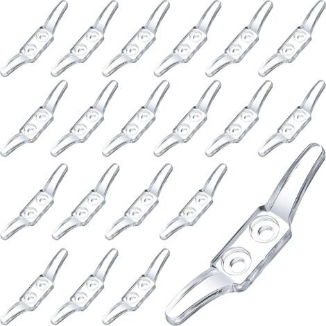 20 PièCes Cordon Aveugle Taquet de SéCurité Aveugle Corde Taquet FenêTre Cordon Taquet pour Bureau à Domicile Stores Rideaux Rideaux Pare-Soleil Cordes (1/5)