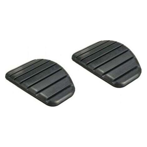 2-teiliger Kupplungspedalbezug, rutschfester Bremspedalbezug aus Gummi für Megane, Laguna, Clio, Kangoo, Scenic (1/5)
