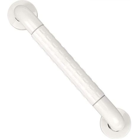 Stainless Steel Wall-Mounted Toilet Grab Bar/Bath Handle/Toilet Holder - 400mm (White) (1/5)