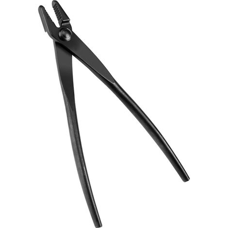 Pince à bonsaï en acier au manganèse, extrémité ronde, outil de jardinage sûr pour ligaturage et façonnage. (1/5)