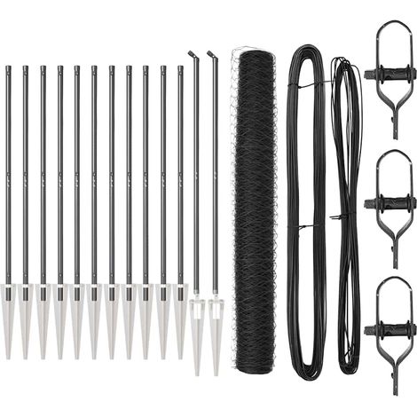 Maison Exclusive - Schweißdrahtzaun mit Spikes 25 x 1,2 m (B x H)