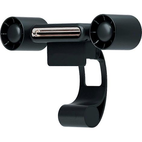 Ventilateur suspendu portable à LED avec 4 vitesses, noir (1/5)