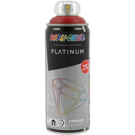 Peinture Platinum Rouge Trafic Spray 400ml Dupli Color