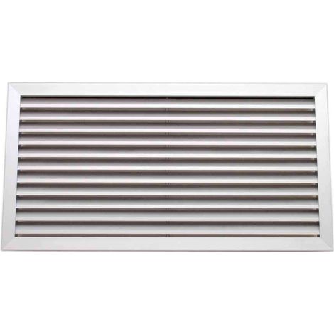 Griglia ventilazione Unelvent 852020 lame fisse 200x100 mm