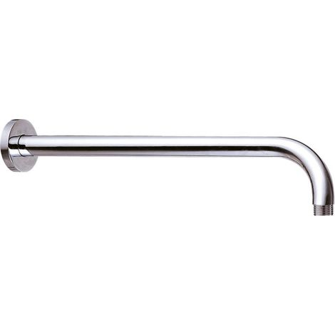 Brausearm zur Montage einer Kopfbrause Duscharm Wandhalterung rund chrom Duschkopf-Arm, Wandanschluss