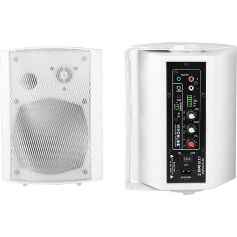 Vivolink VLSP65AW 2-Wege-Lautsprecher Wireless White Wired 60W
