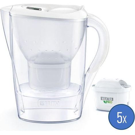 Brita Marella Filterkaraffe Weiß 2,4 Liter