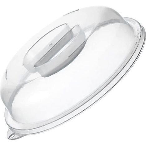 Couvercle pour micro-ondes, couvercle pour assiette, protection anti-éclaboussures, couvercle transparent (1/5)