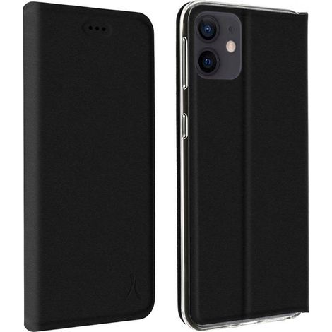 AKASHI FUNDA FOLIO CON STAND NEGRO / APPLE IPHONE 12 PRO