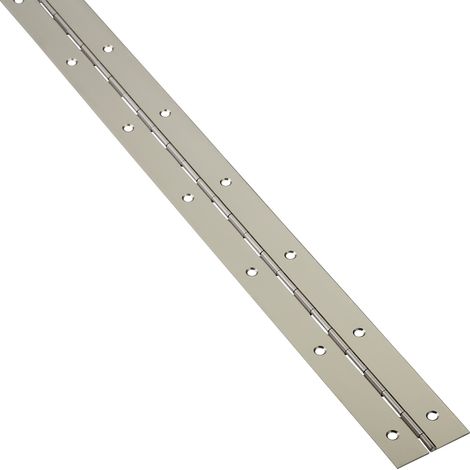 Stangenscharnier 1000 x 40 x 0,7 mm Edelstahl matt Türband Klavierband Bandscharnier von SOTECH