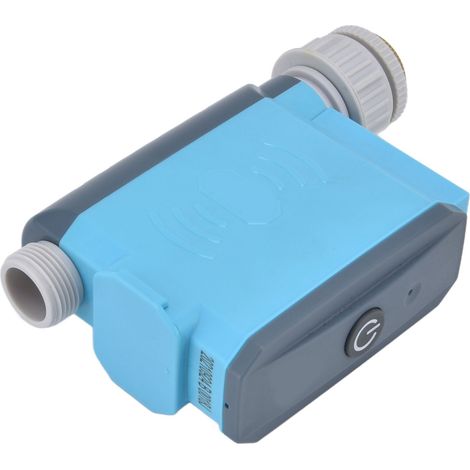 Arroseur automatique Bluetooth avec contrôle à distance par smartphone, détecteur de pluie, pile sèche, programmateur d'irrigation FJKH021Y-G4, raccord cuivre 311C bleu, certifié CE+ROSH, sans batteri (1/5)