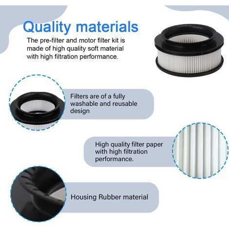 Filtre pour Rowenta X-Force Flex 11.60 12.60 14.60 15.60 Animal RH98xx RH99xx, 2 Filtres Pré-moteur + 2 Filtres Post-moteur, Filtres de remplacement pour ZR009007/ZR009008 (1/4)