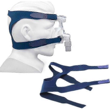 Harnais de tête universel en gel confort pour masques CPAP - Compatible avec ResMed, Respironics et Resmart (1/5)