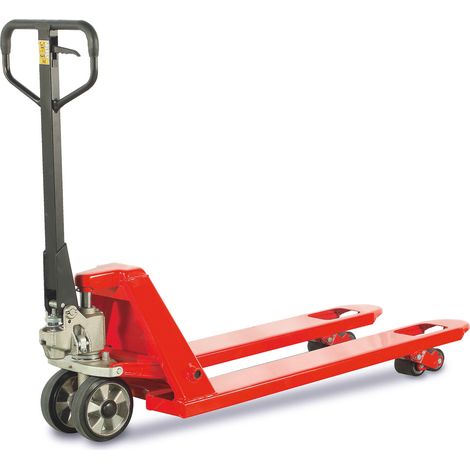 BRB Handhubwagen Tragkraft 2500 kg. RAL2002, Gabellänge 1150 mm, Gabelbreite 160 mm
