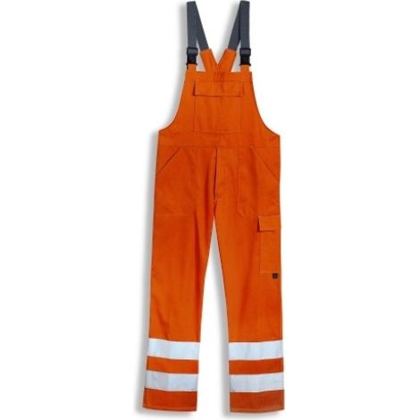 Uvex Protection Flash 8893 Herren-Arbeitshose - Orange Warnschutz-Latzhose: 90 (1/2)