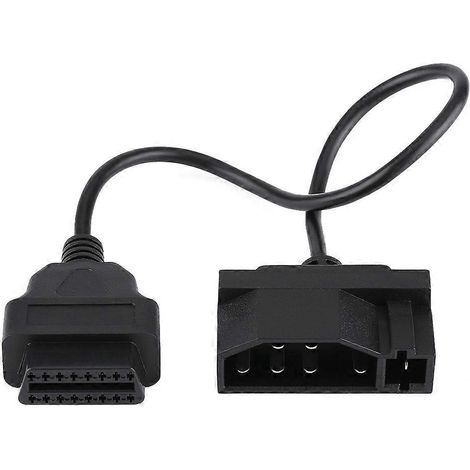 7-poliger auf 16-poliger OBD2 OBDII Adapterstecker Diagnosekabel für Ford
