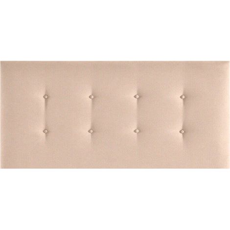 Tête de lit Etna recouverte de tissu  105 lit - Beige-Etna- (22)