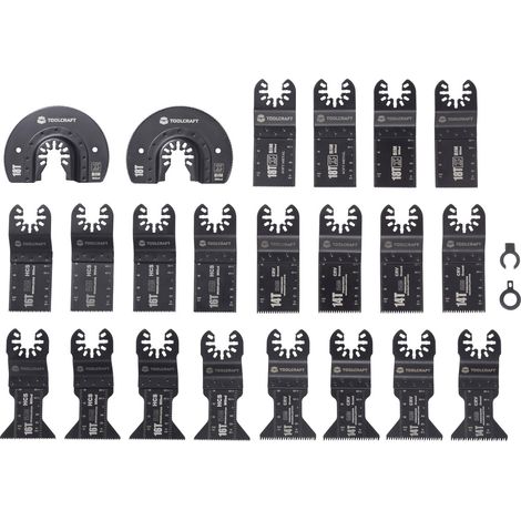 TOOLCRAFT TO-10283205   Multifunktionswerkzeug-Zubehör-Set    24 St.