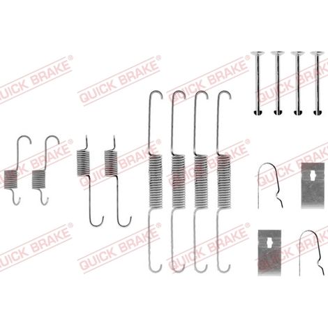 Kit d'accessoires, mâchoire de frein Quick Brake 105-0782 KIA