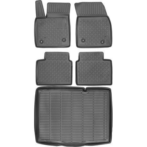 Juego de alfombrillas para coche y maletero para Ford Focus IV Hatchback de 2018