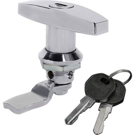 Cadenas de sécurité chromé pour véhicules, pour une installation à domicile et un usage quotidien.-AquaForge (1/5)