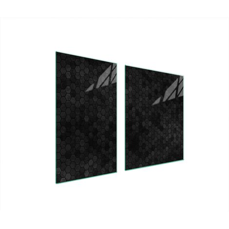 Glasplatte und Schneidebrett 100x52 Muster (1/5)