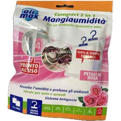MANGIAUMIDITA' 'COMPACT 2 IN 1' AIR MAX Confezione 2x50 gr