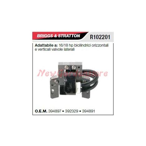 Bobina di accensione B&S tagliaerba tosaerba rasaerba 16/18HP R102201