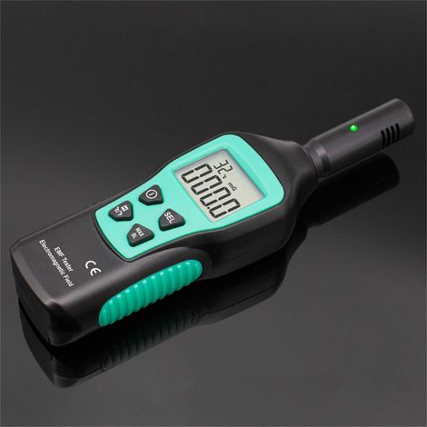 Wiederaufladbarer, tragbarer LCD-Elektromagnetfelddetektor, digitales EMF-Feldmessgerät für Zuhause (1/5)