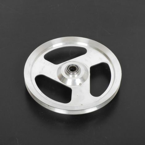 Poulie de transmission alu pour mobylette MBK 51 ellipse 3 trous (1/2)