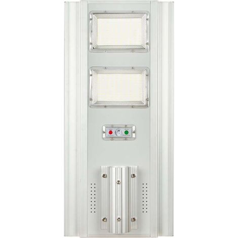 V-TAC VT-20201 200-W-SMD-LED-Straßenleuchte mit 33-W-Solarpanel-Bewegungssensor und ferngesteuerter Leuchte 6400 K IP65 mit eigener Stromversorgung – Artikelnummer 6756 (1/5)