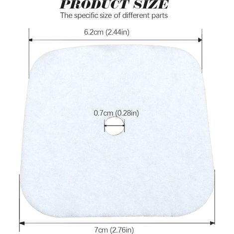 Suitable for Echo130310-04560 - Replacement Air Filter Air Filter Cotton (1/4)