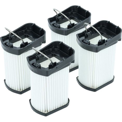 vhbw 4x Filtre remplacement pour Shark RYX-WV207UK pour aspirateur sans-fil - Filtre anti-saleté