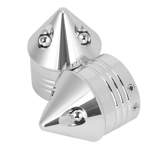 Écrou de protection axe avant en alliage d'aluminium, cache universel pour moto, kit de remplacement compatible VRSC XG XL, finition robuste et légère (1/3)