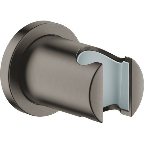 Grohe Rainshower - Soporte mural para ducha, grafito oscuro cepillado 27074AL0 (1/3)