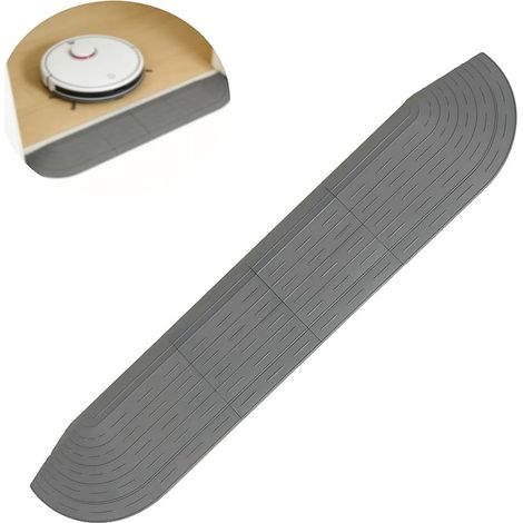 3CM Rampe de seuil de pour Robot aspirateur Universel, Accessoire de Robot de Balayage, Barre de seuil de Balayage pour la Maison, Rampe d'aspirateur, antidérapante (1/5)